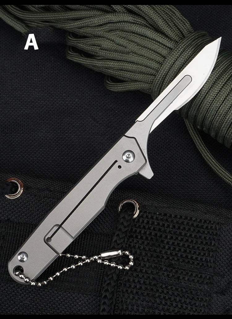 CowLost | tools-upgrade-titanium-alloy-folding-scalpel-with-replaceable-blades |13