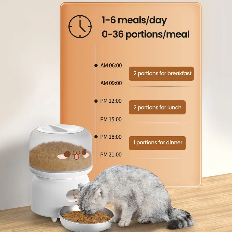 CowLost | cat-food-rojeco-3l-wifi-smart-automatic-cat-feeder-with-app-control |3