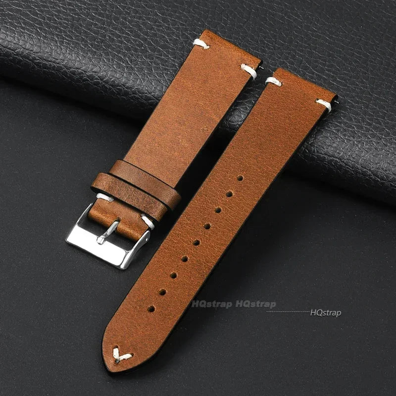 CowLost | watch-bands-product_id-handmade-genuine-leather-quick-release-watchbands-18mm-20mm-22mm-retro-calfskin-strap |12