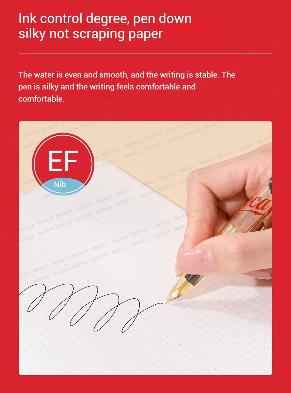 CowLost | product_id-kaco-retro-coca-cola-mellow-fountain-pen-extra-fine-0-38mm-with-built-in-cartridge |23