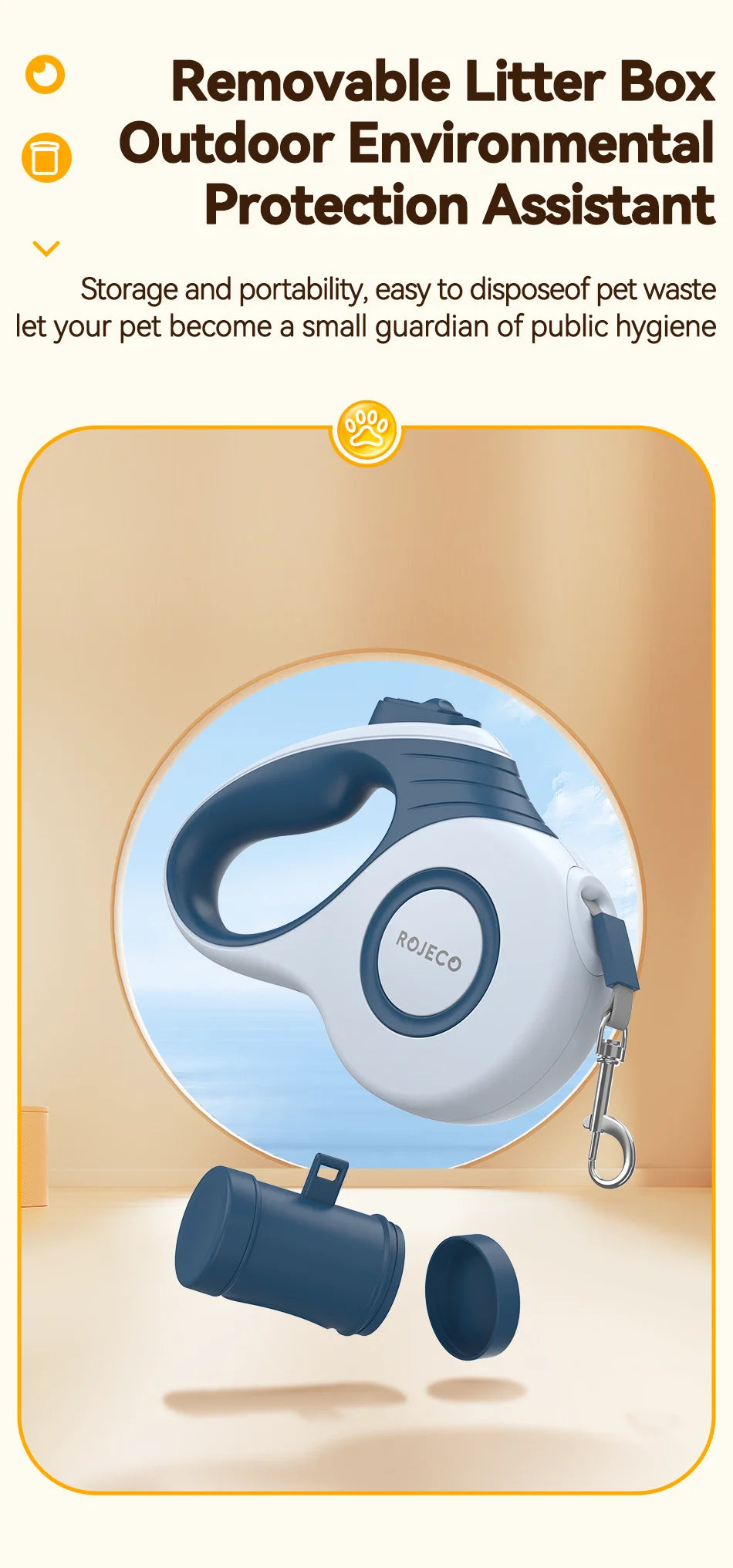 CowLost | cat-furniture-rojeco-5m-automatic-retractable-dog-and-cat-leash-for-small-pets |11