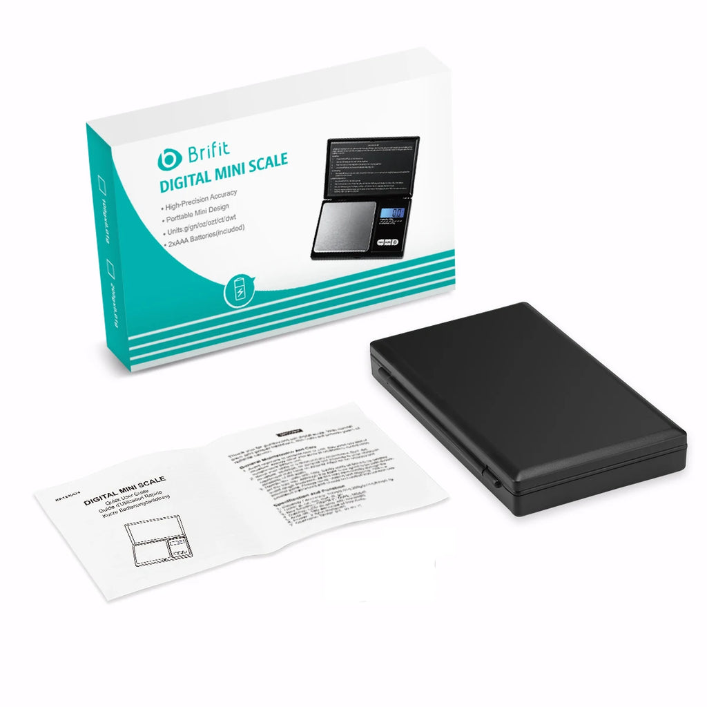 Portable Mini Digital LCD Pocket Scale 200g/0.01g & 500g/0.01g for Kitchen Jewelry Postal Use