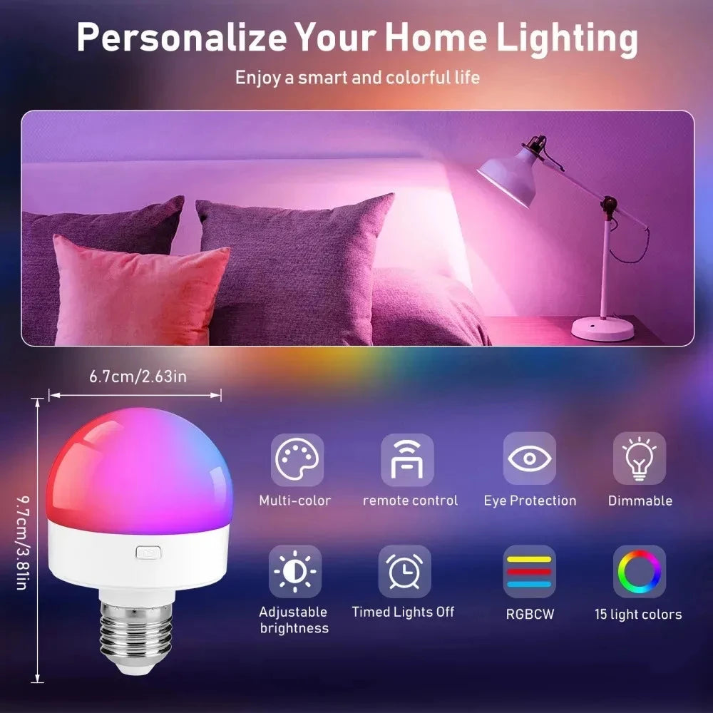 CowLost | product_id-e27-usb-rechargeable-smart-rgb-led-bulb-with-remote-timer-15-brightness-levels-2700k-6500k |14