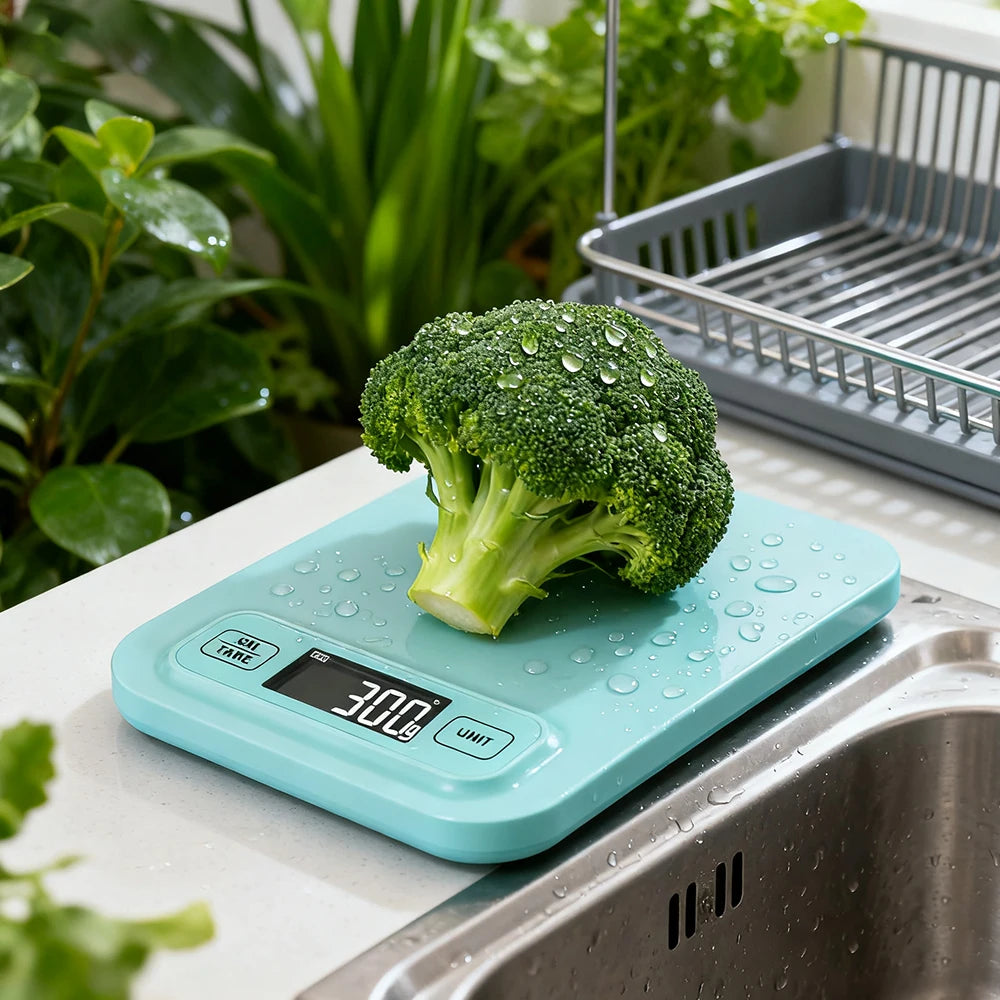 Mini Digital Kitchen Scale 5kg/1g & 10kg/1g Precision Electronic Food & Baking Scale