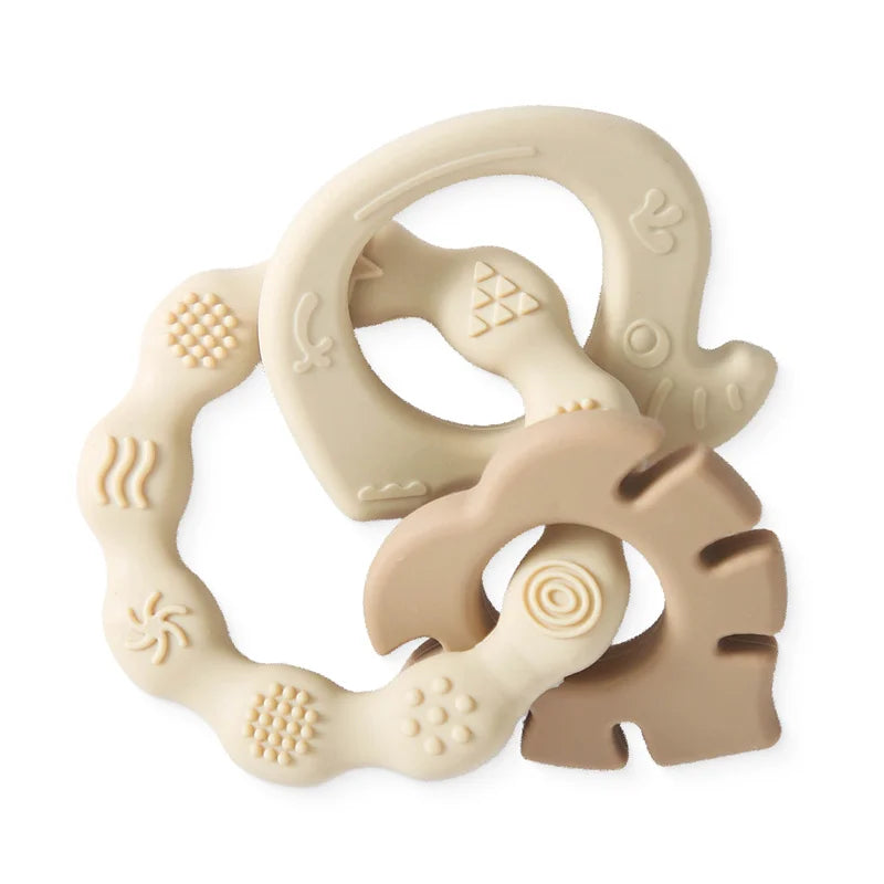 CowLost | baby-transport-accessories-silicone-animal-baby-teether-bracelet-0-12-months-anxiety-toy |20