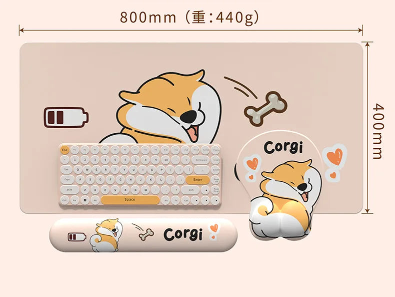CowLost | ergonomic-3d-mouse-pad-cute-mousepad |3