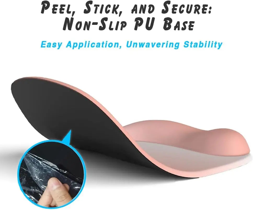 CowLost | ergonomic-mouse-pad-with-gel-wrist-support-premium-lycra-fabric-non-slip-1 |7