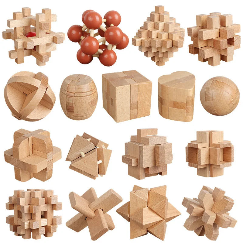 CowLost | product_id-3pcs-luban-lock-wooden-puzzle-brain-teasers-iq-test-educational-mind-games-for-adults-kids |3