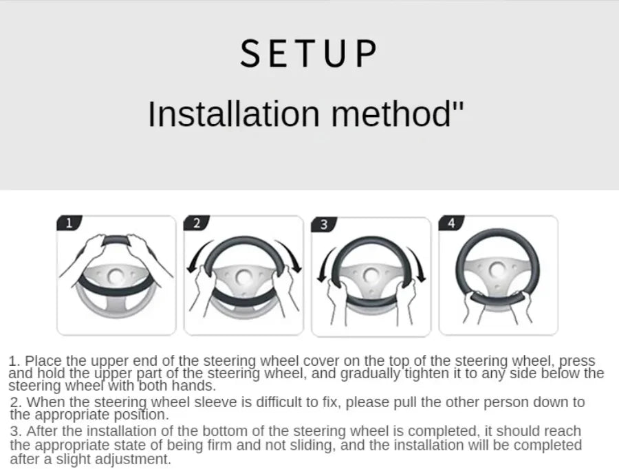 CowLost | soft-and-fluffy-otter-rabbit-plush-steering-wheel-cover-for-13-4-15-75-diameter-steering-wheels |18