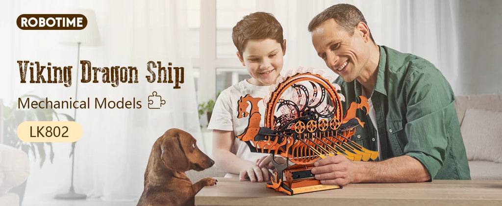 CowLost | fencing-barriers-robotime-viking-dragon-ship-3d-wooden-mechanical-puzzle-229-pieces |6