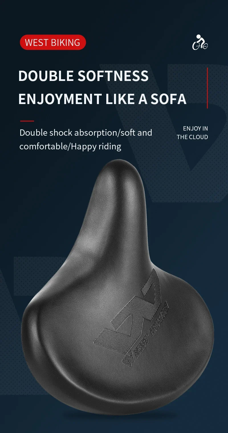 CowLost | west-biking-widen-bicycle-saddle-ergonomic-thick-comfortable-bike-saddle-shock-absorbtion-mtb-e-bike-cushion-bicycle-accessories |37