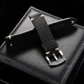 CowLost | product_id-handmade-vintage-cowhide-leather-watch-strap-18mm-20mm-22mm-black-brown-unisex-for-smartwatch |9