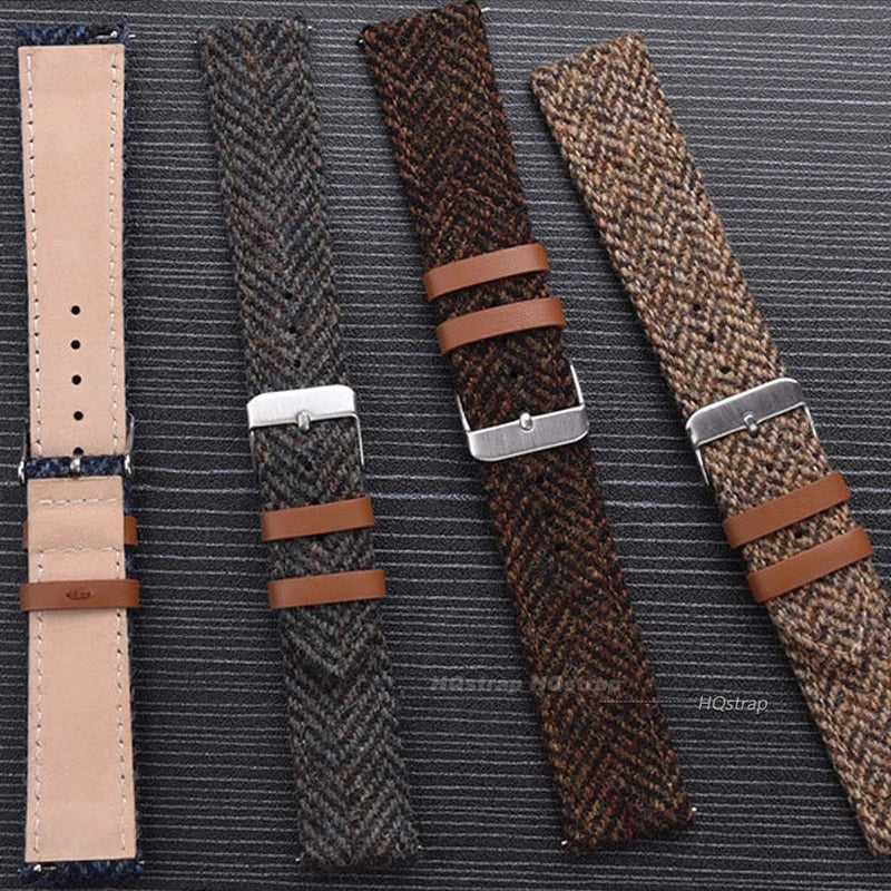 CowLost | product_id-vintage-nylon-genuine-leather-quick-release-watchband-18mm-20mm-22mm-for-rolex-seiko |10