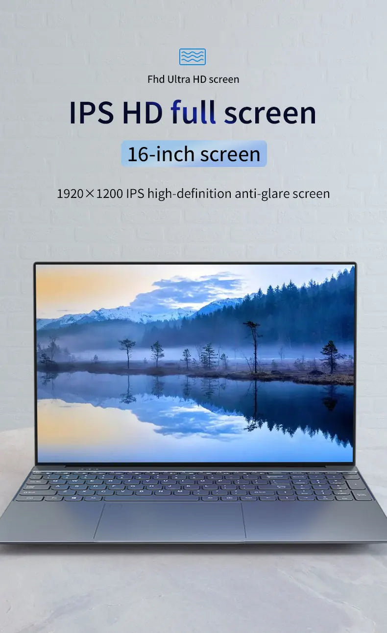 CowLost | carbayta-intel-n95-laptop-16-inch-ips-screen-16gb-ram-office-learning-computer-windows-10-11-pro-gaming-notebook |9