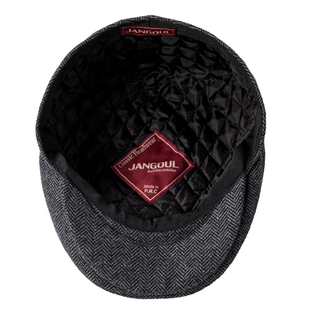 CowLost | jangoul-driving-flat-caps-men-herringbone-wool-blend-fall-newsboy-caps |6
