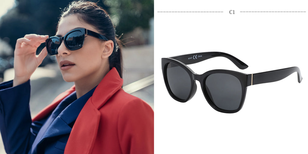CowLost | zenottic-fashion-original-thick-butterfly-frame-polarized-sunglasses |7