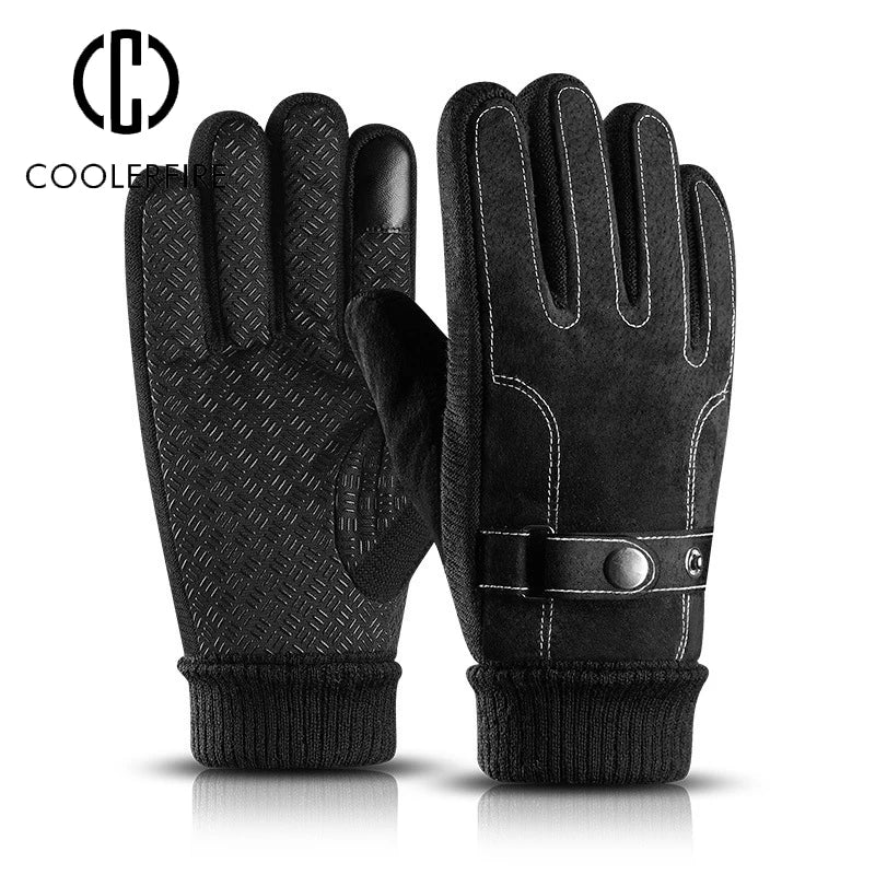 CowLost | winter-men-gloves-genuine-leather-touch-screen-warm |3