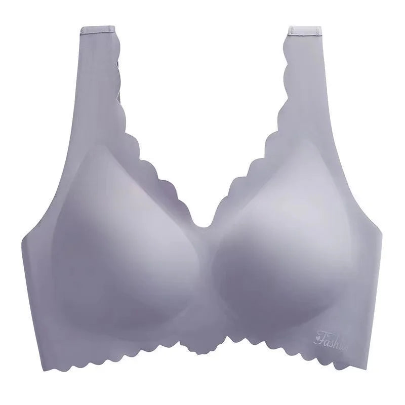 CowLost | product_id-seamless-wire-free-womens-bra-thin-3-4-cup-comfortable-anti-sagging-solid-color |5