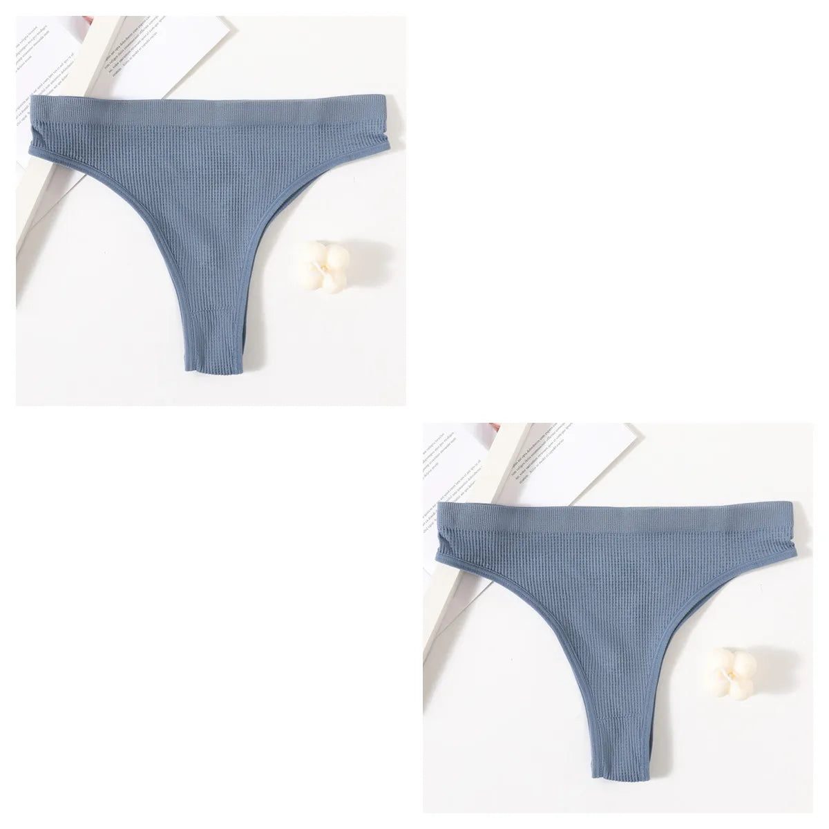 CowLost | product_id-2-pack-womens-low-rise-seamless-breathable-solid-color-briefs-m-l |30