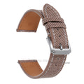 Quick Release Denim Pattern Watch Band 18mm-22mm Nylon Strap for Seiko Sport Wristwatch