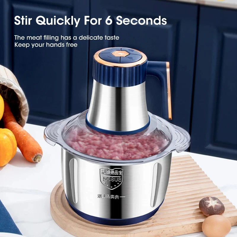CowLost | product_id-5l-500w-stainless-steel-electric-meat-grinder-multifunctional-food-processor |1