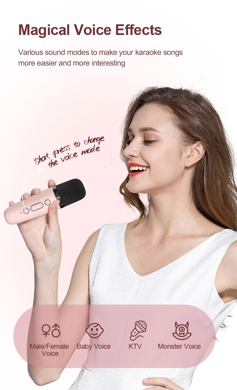 CowLost | game-timers-portable-mini-cartoon-cat-bluetooth-karaoke-speaker-with-microphone |12