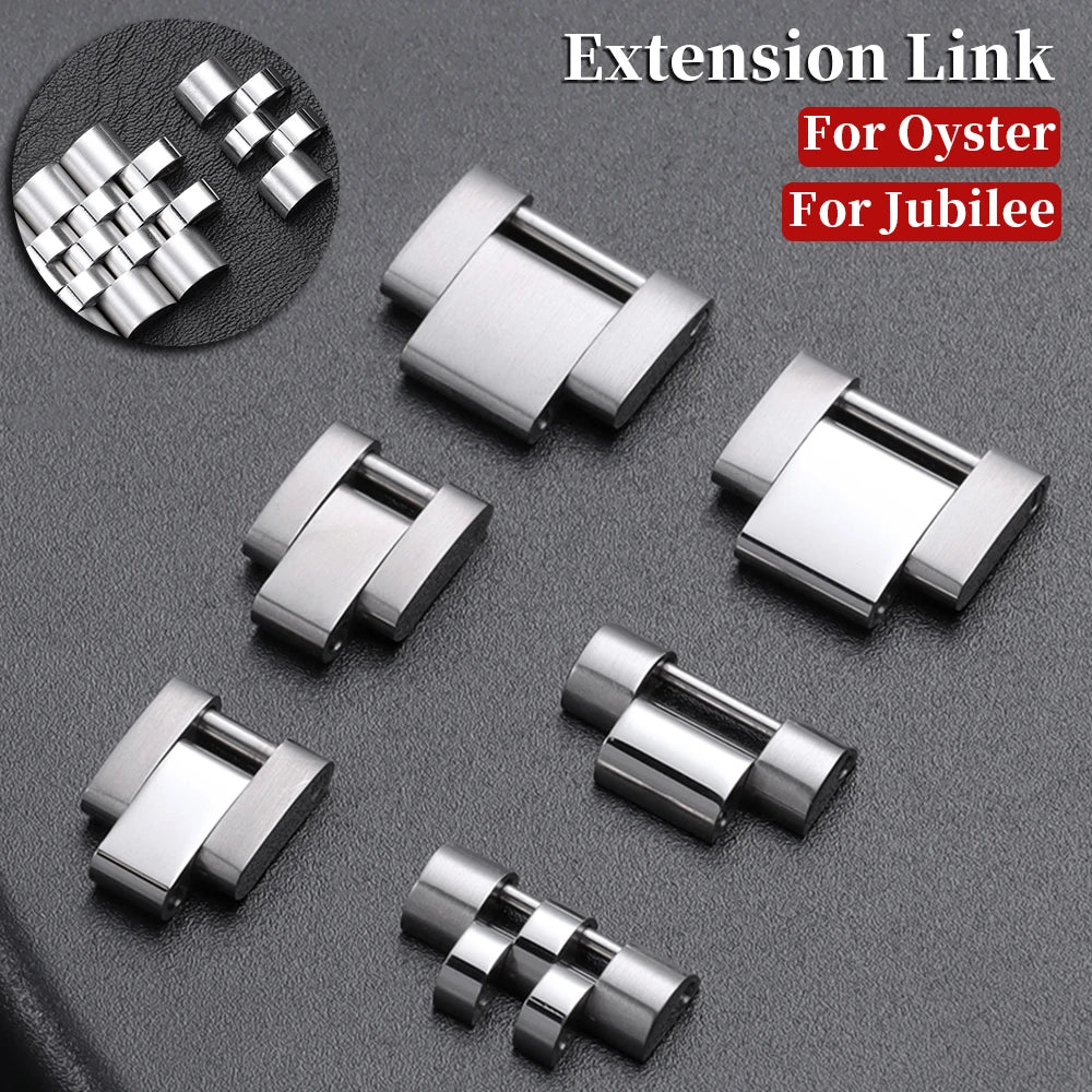 CowLost | watch-bands-product_id-stainless-steel-extension-link-for-rolex-oyster-jubilee-watchband-16x8mm-16x9mm |1