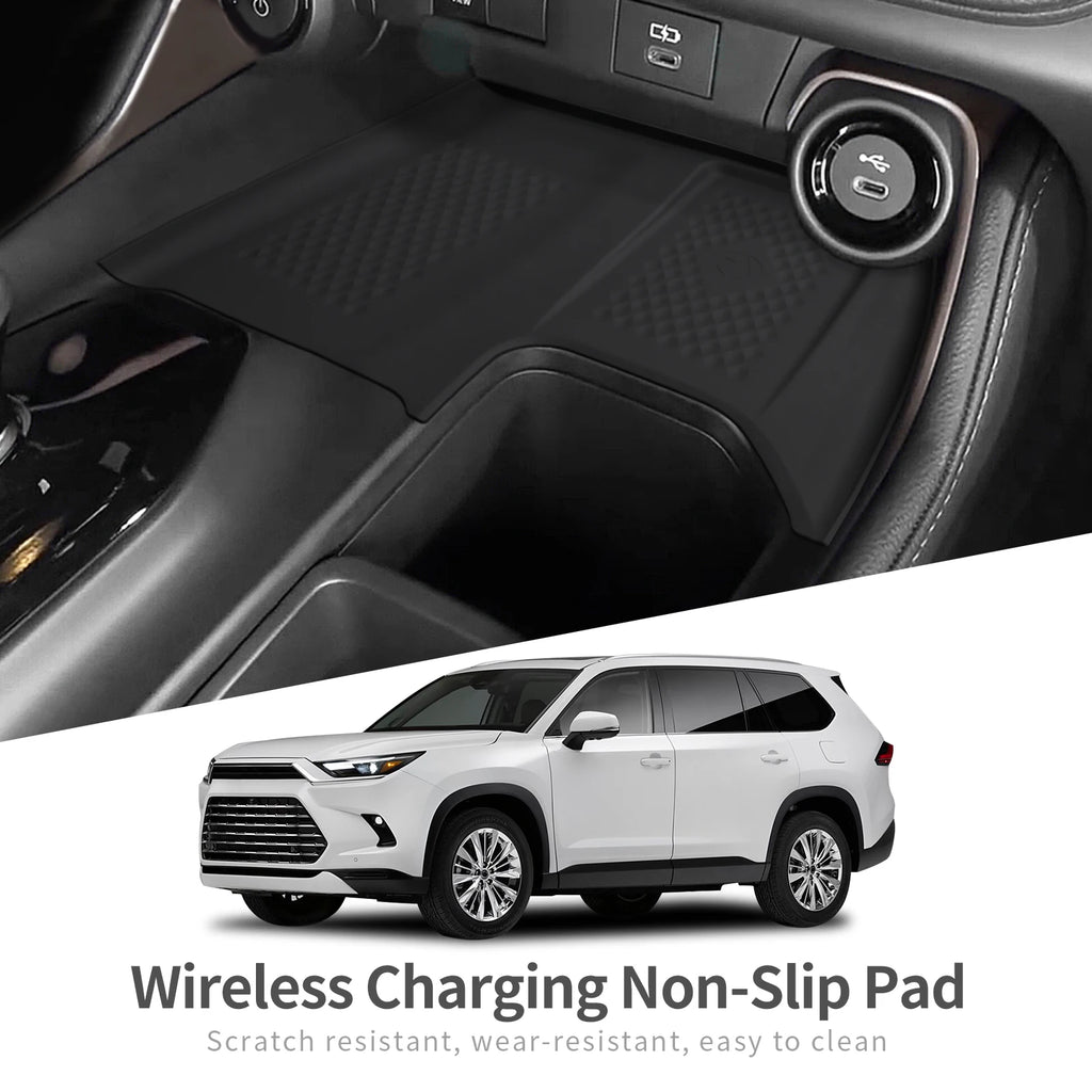 CowLost | for-toyota-grand-highlander-2024-2025-wireless-charging-pad |8