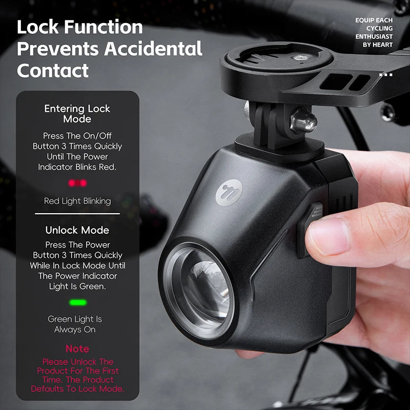 CowLost | sporting-goods-west-biking-1600-lumen-waterproof-wireless-remote-bike-headlight |5