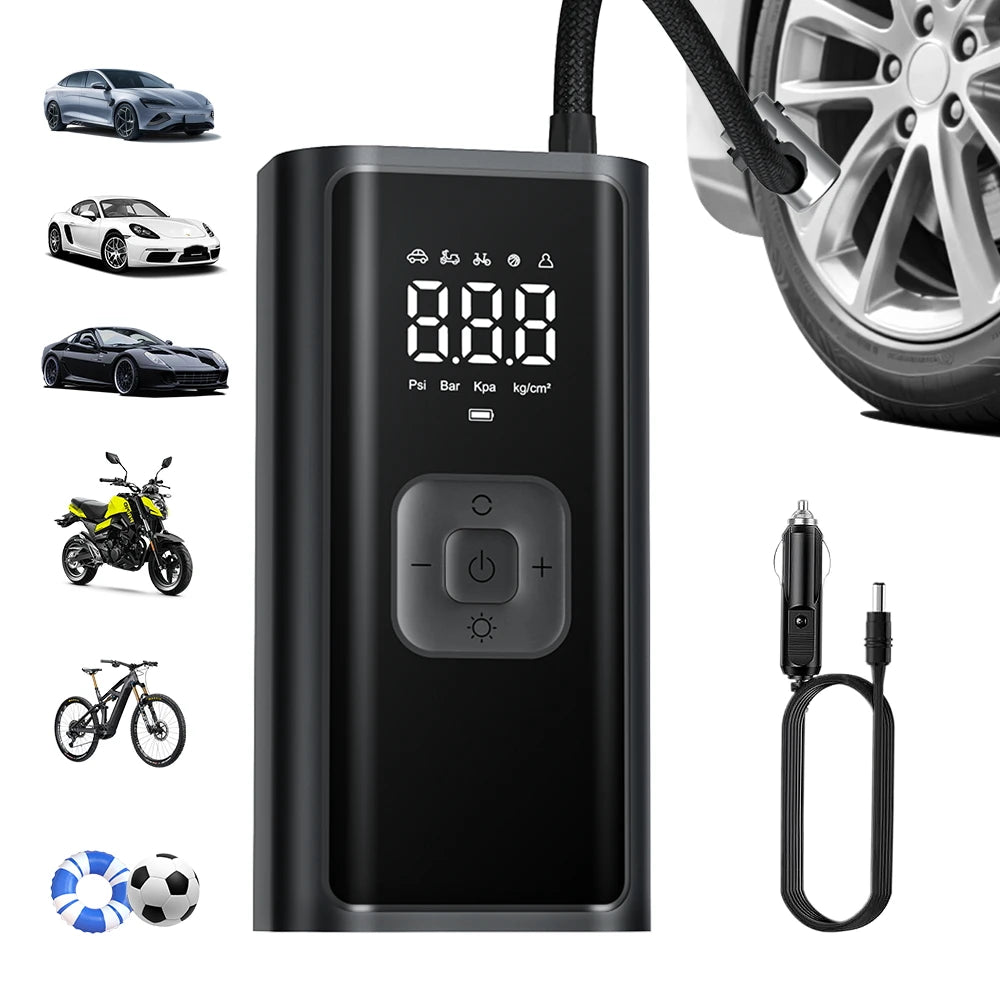 CowLost | ball-pumps-product_id-yiju-portable-rechargeable-digital-tire-air-compressor-inflator-for-car-bicycle-football |2