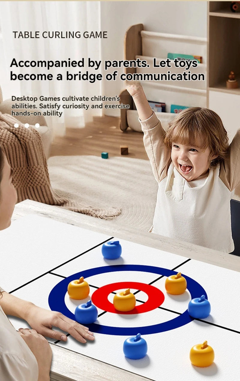 CowLost | product_id-tabletop-curling-game-with-8-16-rollers-shuffleboard-pucks-for-family-fun-and-parties |8