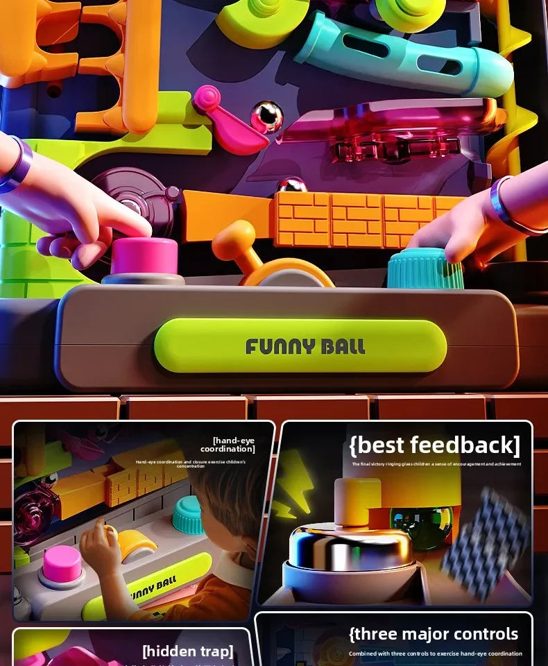 CowLost | product_id-childrens-montessori-multilayer-track-rolling-ball-educational-toy-christmas-gift |8