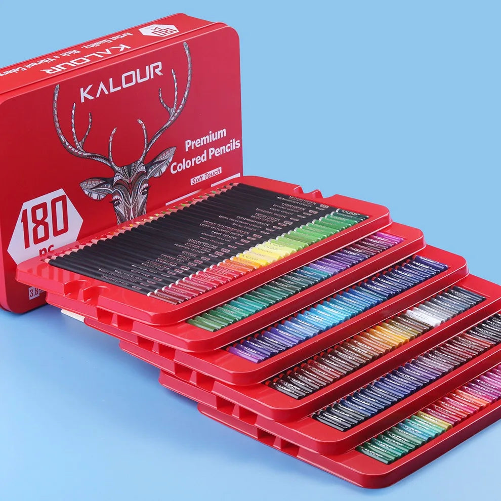 CowLost | product_id-kalour-180-colored-pencils-non-toxic-soft-smooth-lead-professional-drawing-sketch-set |4