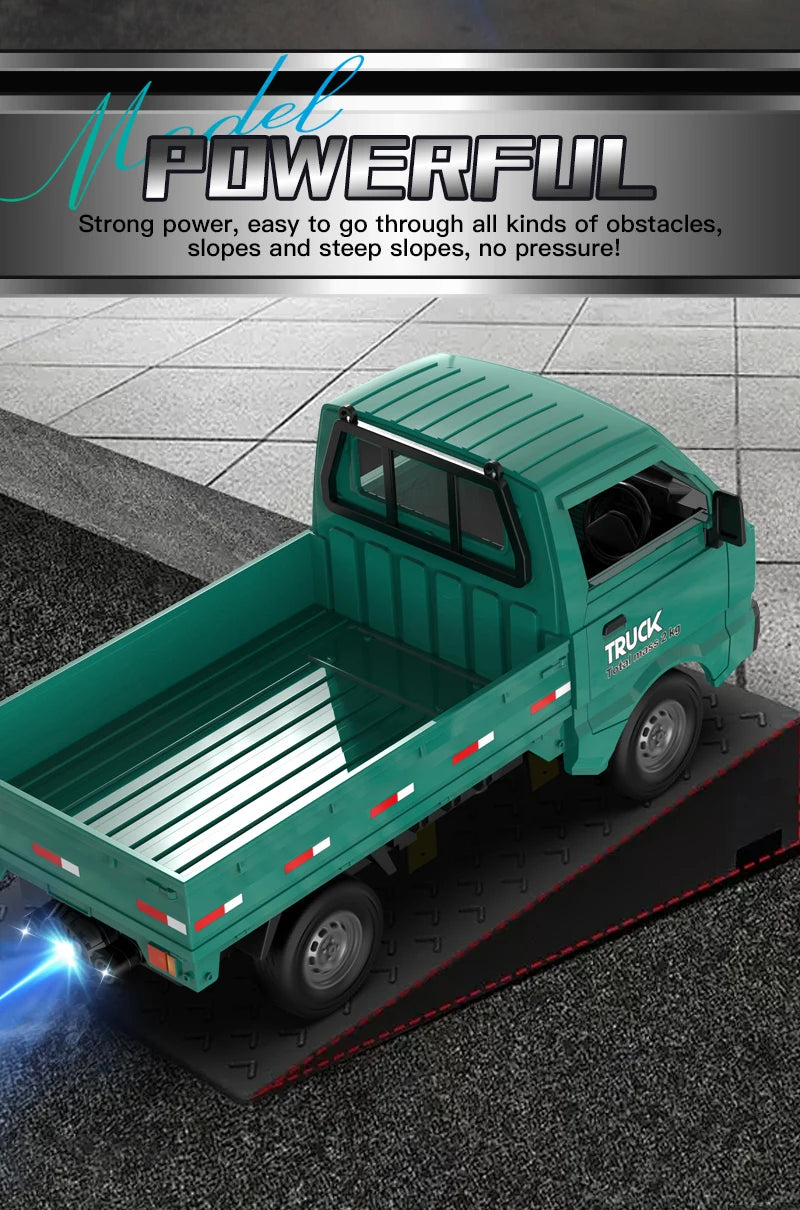 CowLost | fencing-barriers-kf21-1-16-remote-control-drift-and-climbing-truck-with-led-lights |11