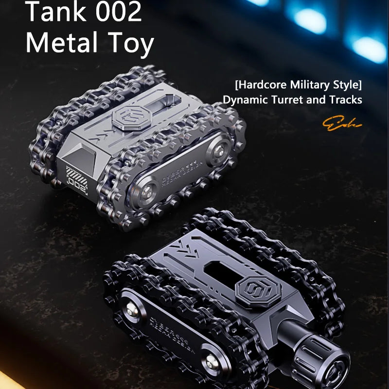 CowLost | hardcore-military-style-edc-metal-magnetic-rotating-tank-stress-relief-toy-fidget-toy-fidget-spinner-kids-gift |3