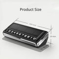 CowLost | vehicle-decor-product_id-solar-car-phone-number-plate-led-temporary-parking-card-with-multiple-numbers |6