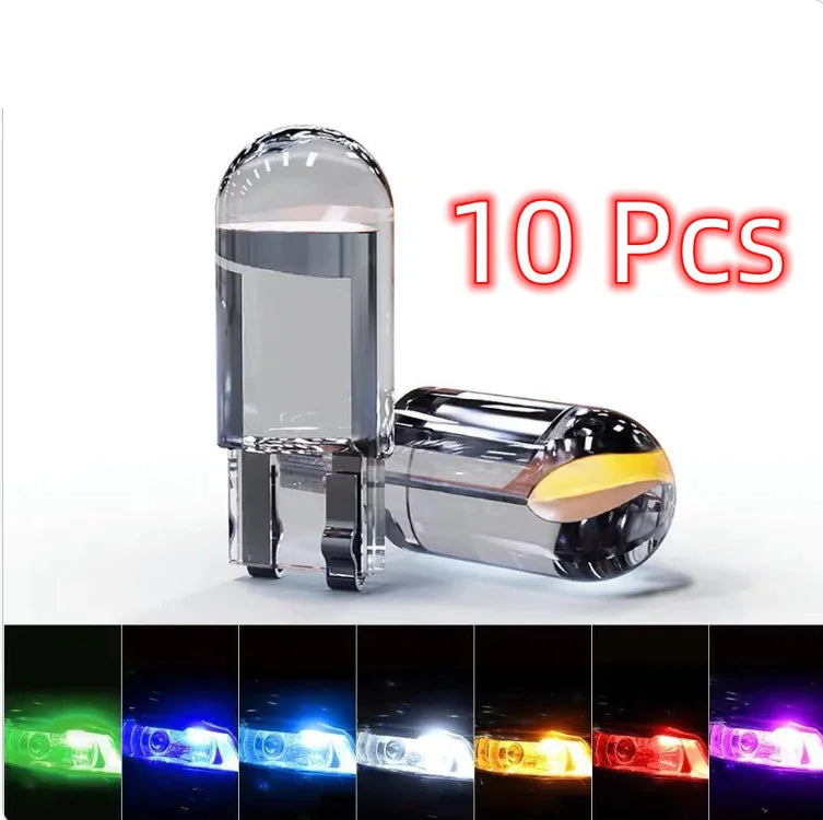 CowLost | product_id-10pcs-w5w-t10-led-car-license-plate-dome-reading-light-12v-24v |1