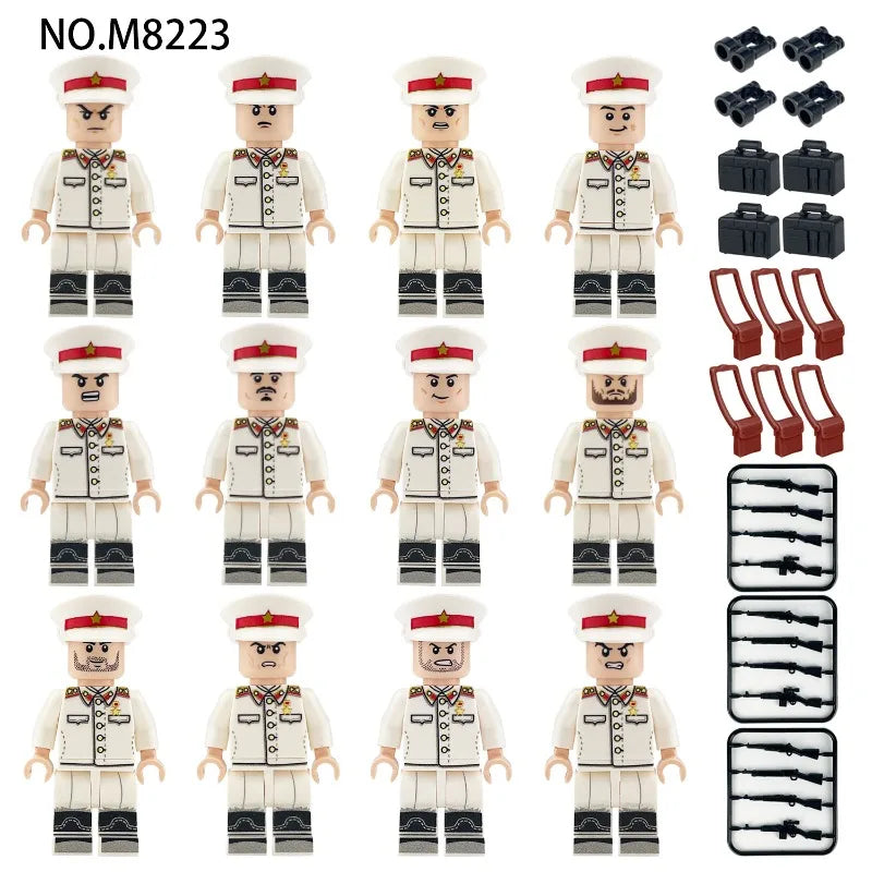 CowLost | product_id-m8223-soviet-officer-figurine-building-block-toy-with-pistol-accessories-birthday-gift |1