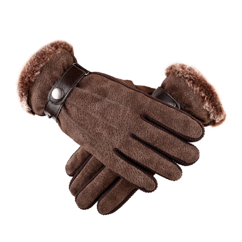 CowLost | winter-men-gloves-genuine-leather-touch-screen-warm |23