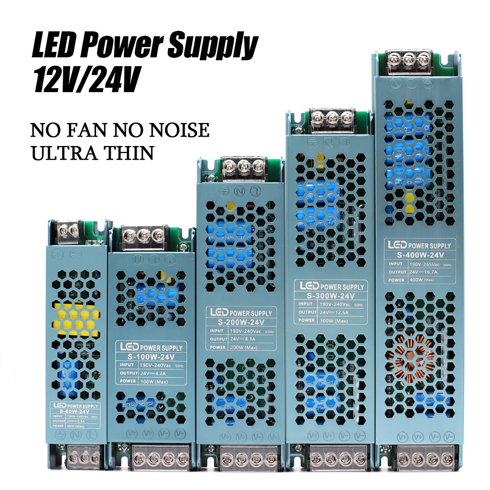 CowLost | dc-12v-24v-led-power-supply-ac190-240v-mute-lighting-transformers |1
