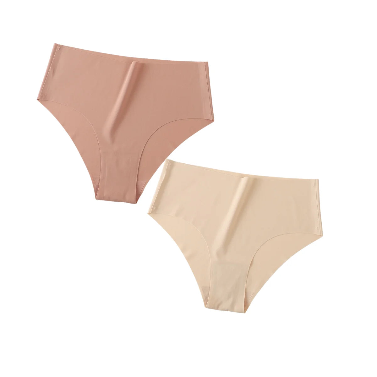 CowLost | product_id-2pcs-womens-high-waist-seamless-ice-silk-briefs-xs-xl |21