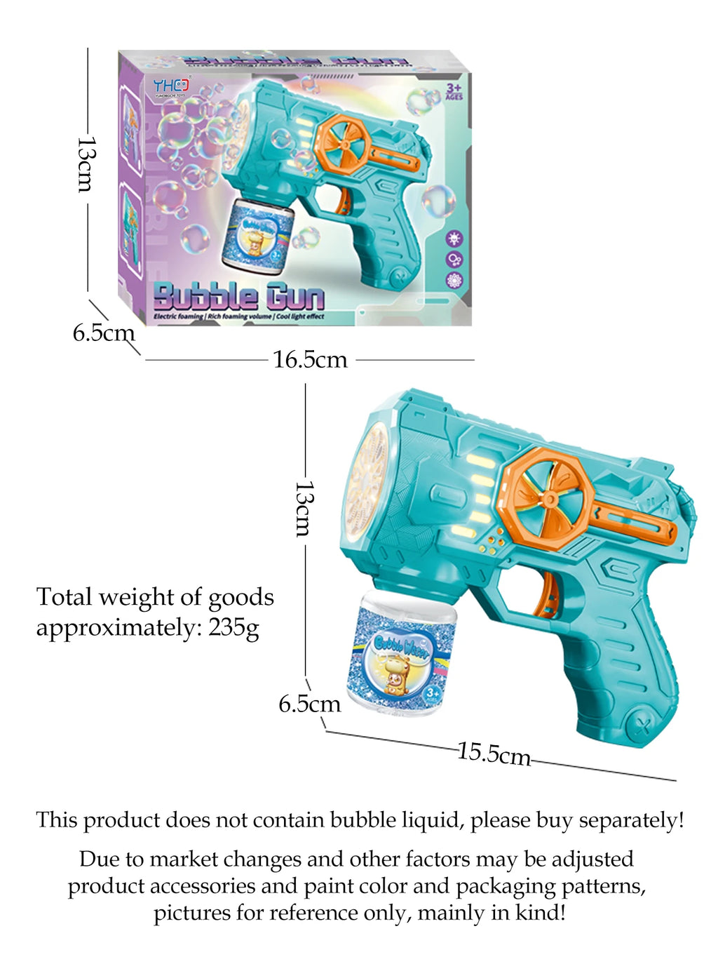 CowLost | product_id-electric-bubble-gun-toy-with-led-light-for-kids-outdoor-summer-game-no-bubble-liquid |18