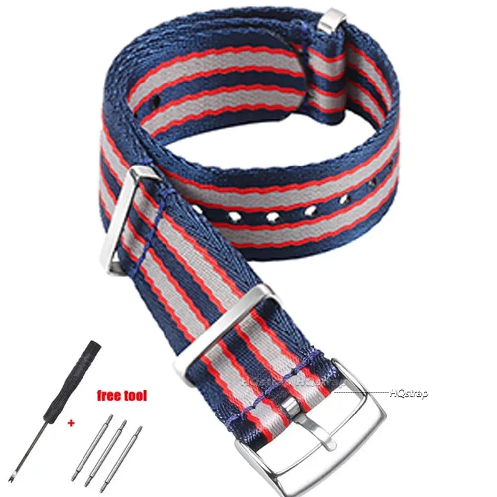 CowLost | product_id-soft-nylon-20mm-watch-strap-for-omega-seamaster-007-seiko-military-replacement-band |9