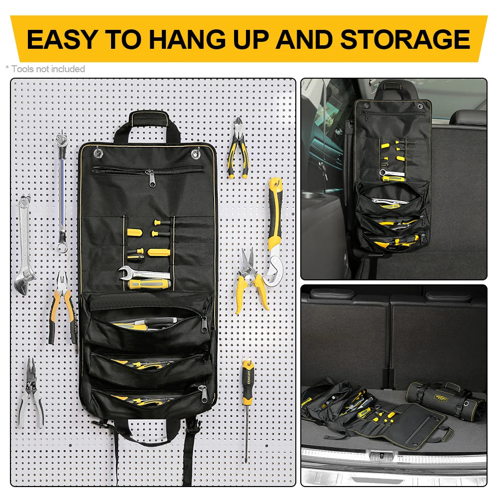 CowLost | product_id-winhunt-roll-up-tool-bag-with-11-pockets-heavy-duty-durable-black |1