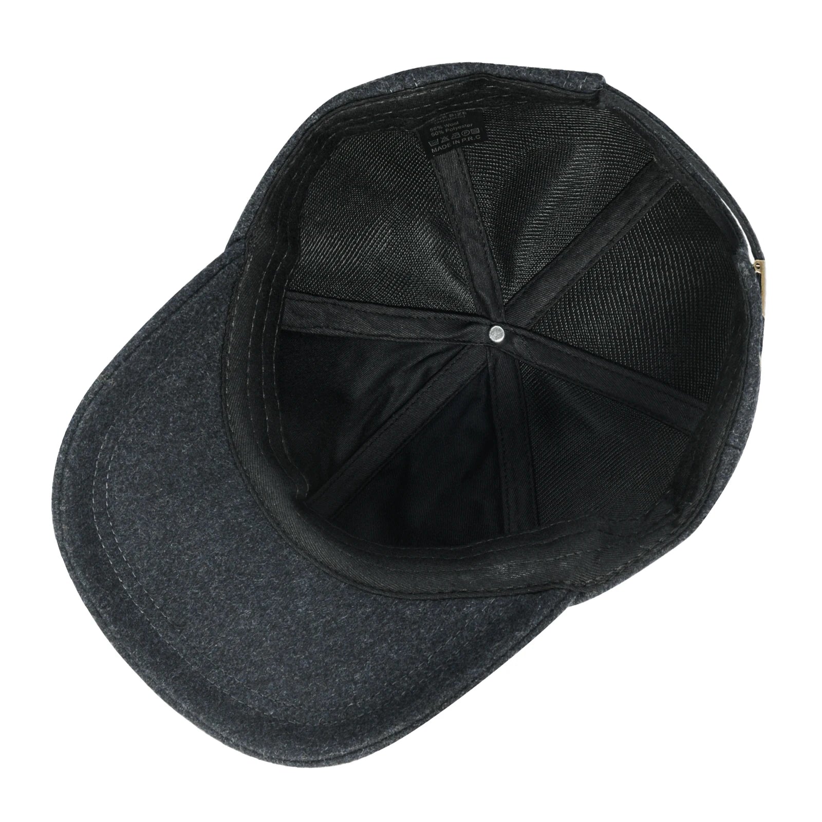 CowLost | botvela-mens-wool-tweed-baseball-cap-casual-style-soft-adjustable-unstructured-hat |5