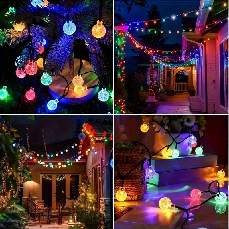 CowLost | christmas-tree-skirts-product_id-battery-powered-led-crystal-ball-string-lights-waterproof-8-modes-for-outdoor-decoration |5