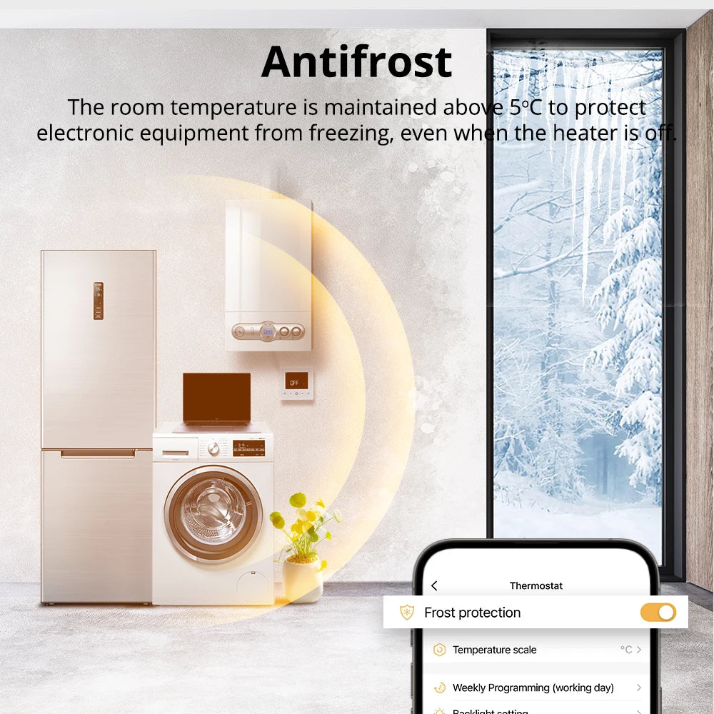 CowLost | seasonal-holiday-decorations-beok-zigbee-battery-powered-tuya-smart-thermostat-for-gas-boiler-daily-programmable-alexa-google-home-compatible |8
