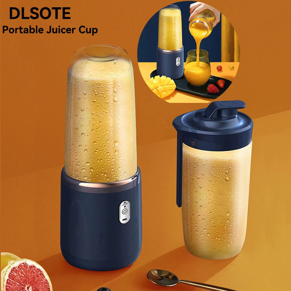CowLost | portable-electric-juicers-blue-pink-abs-cup-multifunction |1