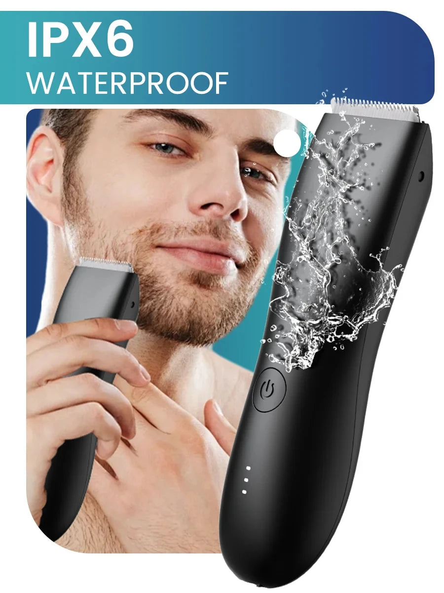 CowLost | product_id-ipx6-mens-rechargeable-groin-body-trimmer-with-skinsafe-foil-blades-and-precision-ball-shaver |10