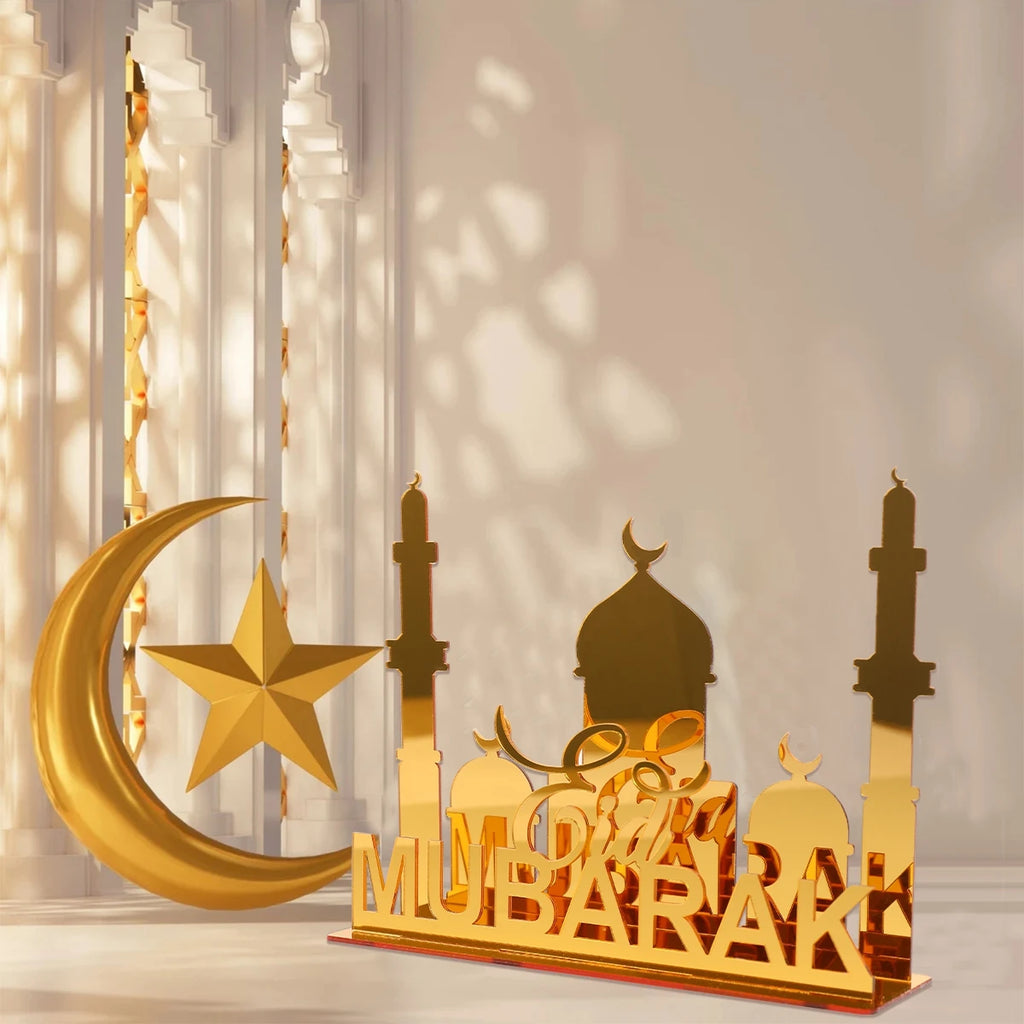 CowLost | eid-mubarak-tray-ramadan-table-centerpieces-plate-acrylic |4